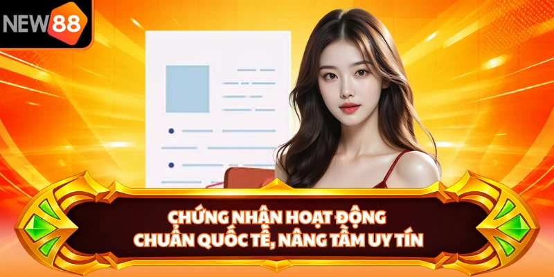 Chứng nhận hoạt động chuẩn quốc tế, nâng tầm uy tín