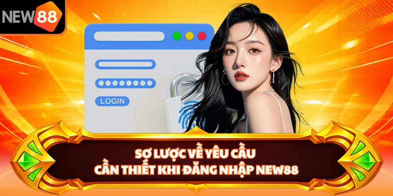Sơ lược về yêu cầu cần thiết khi đăng nhập NEW88